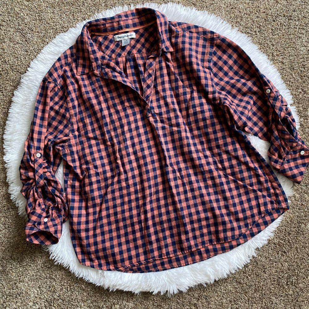 Tommy Bahama Popover Top Womens Size Large‎